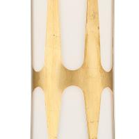 Two Light Wall Sconce by Crystorama - Royston Collection, Antique Gold Finish - ROY-802-GA