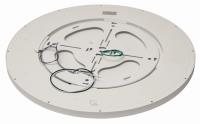 LED Flush Mount by AFX Lighting - Edge Round Large Collection, White Finish - EGRF2440LAJD1WH