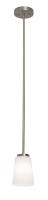 One Light Pendant by AFX Lighting - Joanna Collection, Satin Nickel Finish - JNNP05MBSN