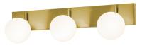 LED Vanity by AFX Lighting - Metropolitan Collection, Satin Brass Finish - METV3008L30D1SB