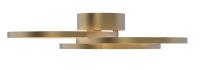 LED Flush Mount by AFX Lighting - Orion Collection, Satin Brass Finish - ORIF20L30D1SB