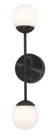 LED Wall Sconce by AFX Lighting - Pearl Collection, Black Finish - PRLS0418L30D1BK