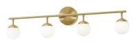LED Vanity by AFX Lighting - Pearl Collection, Satin Brass Finish - PRLV3208L30D1SB