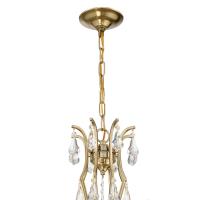 Eight Light Chandelier by Crystorama - Cedar Collection, Vibrant Gold Finish - 5938-VG-CL-MWP