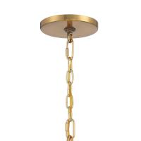 Three Light Pendant by Crystorama - Hulton Collection, Luxe Gold Finish - 9593-LG