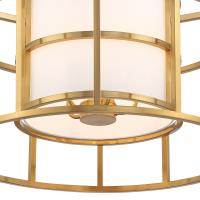 Five Light Chandelier by Crystorama - Hulton Collection, Luxe Gold Finish - 9595-LG