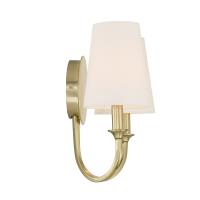 Two Light Wall Sconce by Crystorama - Payton Collection, Vibrant Gold Finish - PAY-922-VG