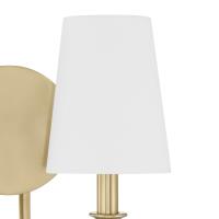 Two Light Wall Sconce by Crystorama - Payton Collection, Vibrant Gold Finish - PAY-922-VG
