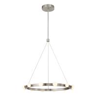 LED Pendant by Kuzco Lighting - Rezz Collection, Brushed Nickel Finish - PD63428-BN
