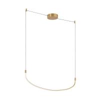 LED Pendant by Kuzco Lighting - Talis Collection, Brushed Gold Finish - LP89048-BG