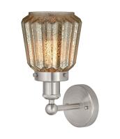 One Light Wall Sconce by Innovations - Edison Collection, Brushed Satin Nickel Finish - 616-1W-SN-G146