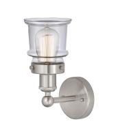 One Light Wall Sconce by Innovations - Edison Collection, Brushed Satin Nickel Finish - 616-1W-SN-G182S