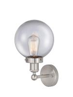 One Light Wall Sconce by Innovations - Edison Collection, Brushed Satin Nickel Finish - 616-1W-SN-G202-8
