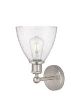 One Light Wall Sconce by Innovations - Edison Collection, Brushed Satin Nickel Finish - 616-1W-SN-GBD-754