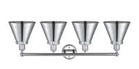 Four Light Bath Vanity by Innovations - Edison Collection, Polished Chrome Finish - 616-4W-PC-M13-PC