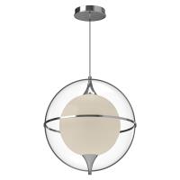 LED Pendant by Kuzco Lighting - Aries Collection, Chrome Finish - PD76716-CH