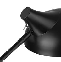 One Light Floor Lamp by Z-Lite - Bellamy Collection, Matte Black Finish - 1942FL-MB