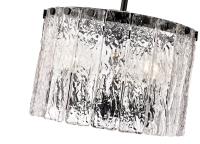 Three Light Pendant by Z-Lite - Glacier Collection, Matte Black Finish - 1943P12-MB