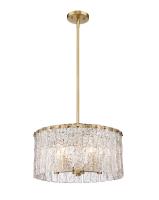 Five Light Pendant by Z-Lite - Glacier Collection, Modern Gold Finish - 1943P18-MGLD