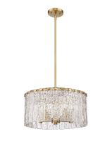Five Light Pendant by Z-Lite - Glacier Collection, Modern Gold Finish - 1943P18-MGLD