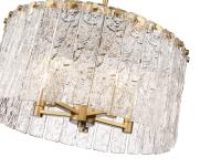 Five Light Pendant by Z-Lite - Glacier Collection, Modern Gold Finish - 1943P18-MGLD