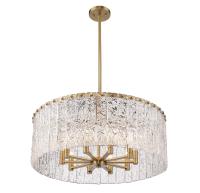Ten Light Chandelier by Z-Lite - Glacier Collection, Modern Gold Finish - 1943P26-MGLD