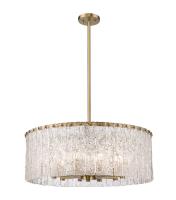 Ten Light Chandelier by Z-Lite - Glacier Collection, Modern Gold Finish - 1943P26-MGLD