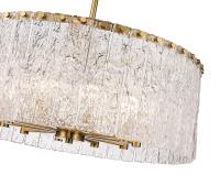 Ten Light Chandelier by Z-Lite - Glacier Collection, Modern Gold Finish - 1943P26-MGLD