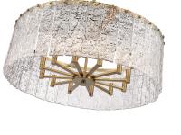12 Light Chandelier by Z-Lite - Glacier Collection, Modern Gold Finish - 1943P32-MGLD