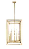 12 Light Chandelier by Z-Lite - Easton Collection, Rubbed Brass Finish - 3038-12RB