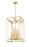 12 Light Chandelier by Z-Lite - Easton Collection, Rubbed Brass Finish - 3038-12RB