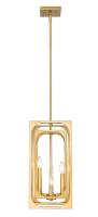 Four Light Chandelier by Z-Lite - Easton Collection, Rubbed Brass Finish - 3038-4RB
