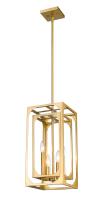 Four Light Chandelier by Z-Lite - Easton Collection, Rubbed Brass Finish - 3038-4RB
