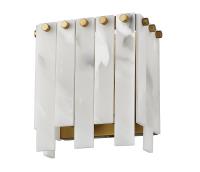 Two Light Wall Sconce by Z-Lite - Viviana Collection, Rubbed Brass Finish - 345-2S-RB