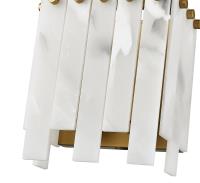 Two Light Wall Sconce by Z-Lite - Viviana Collection, Rubbed Brass Finish - 345-2S-RB