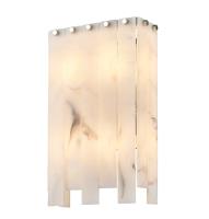 Four Light Wall Sconce by Z-Lite - Viviana Collection, Polished Nickel Finish - 345-4S-PN