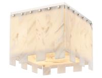 Four Light Flush Mount by Z-Lite - Viviana Collection, Polished Nickel Finish - 345F13-PN