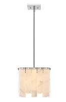 One Light Pendant by Z-Lite - Viviana Collection, Polished Nickel Finish - 345P12-PN