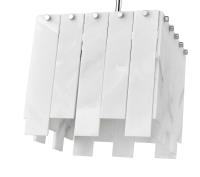 One Light Pendant by Z-Lite - Viviana Collection, Polished Nickel Finish - 345P12-PN