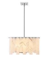 Eight Light Chandelier by Z-Lite - Viviana Collection, Polished Nickel Finish - 345P20-PN