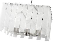 Eight Light Chandelier by Z-Lite - Viviana Collection, Polished Nickel Finish - 345P20-PN