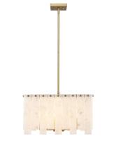 Eight Light Chandelier by Z-Lite - Viviana Collection, Rubbed Brass Finish - 345P20-RB