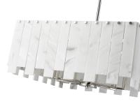 Eight Light Chandelier by Z-Lite - Viviana Collection, Polished Nickel Finish - 345P26-PN