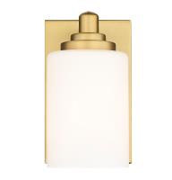 One Light Wall Sconce by Z-Lite - Soledad Collection, Brushed Gold Finish - 485-1S-BG