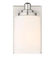 One Light Wall Sconce by Z-Lite - Soledad Collection, Brushed Nickel Finish - 485-1S-BN