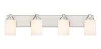 Four Light Vanity by Z-Lite - Soledad Collection, Brushed Nickel Finish - 485-4V-BN