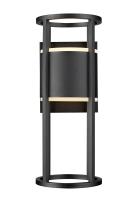 LED Outdoor Wall Mount by Z-Lite - Luca Collection, Black Finish - 517M-BK-LED