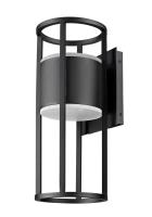 LED Outdoor Wall Mount by Z-Lite - Luca Collection, Black Finish - 517M-BK-LED