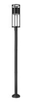 LED Outdoor Post Moun Fixture by Z-Lite - Luca Collection, Black Finish - 517PHB-567P-BK-LED