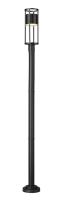 LED Outdoor Post Moun Fixture by Z-Lite - Luca Collection, Black Finish - 517PHM-567P-BK-LED